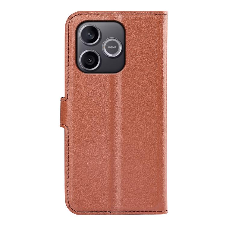 For Honor 600 Lite Litchi Texture Horizontal Flip Leather Phone Case with Holder