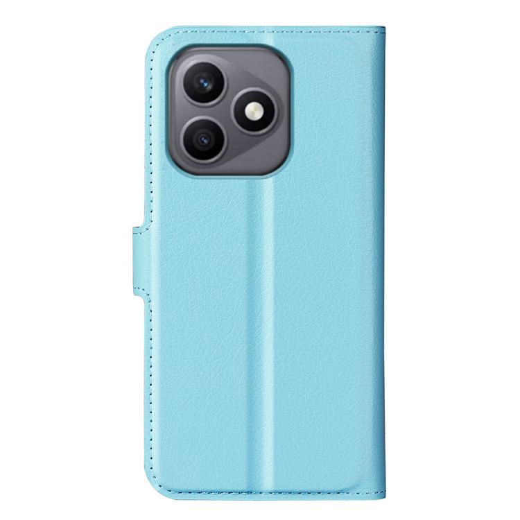 For Honor X8d 4G Litchi Texture Horizontal Flip Leather Phone Case with Holder