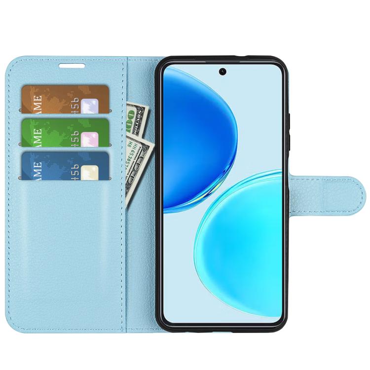 For Honor X8d 4G Litchi Texture Horizontal Flip Leather Phone Case with Holder