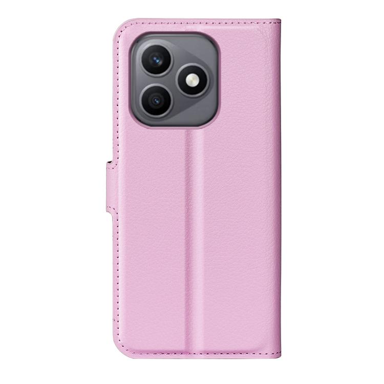 For Honor X8d 4G Litchi Texture Horizontal Flip Leather Phone Case with Holder