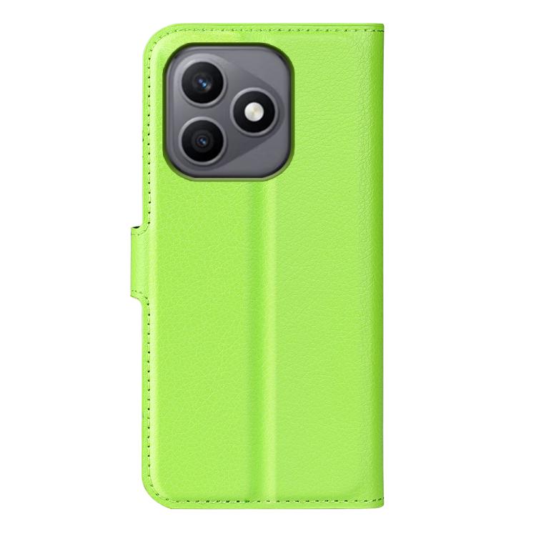 For Honor X8d 4G Litchi Texture Horizontal Flip Leather Phone Case with Holder
