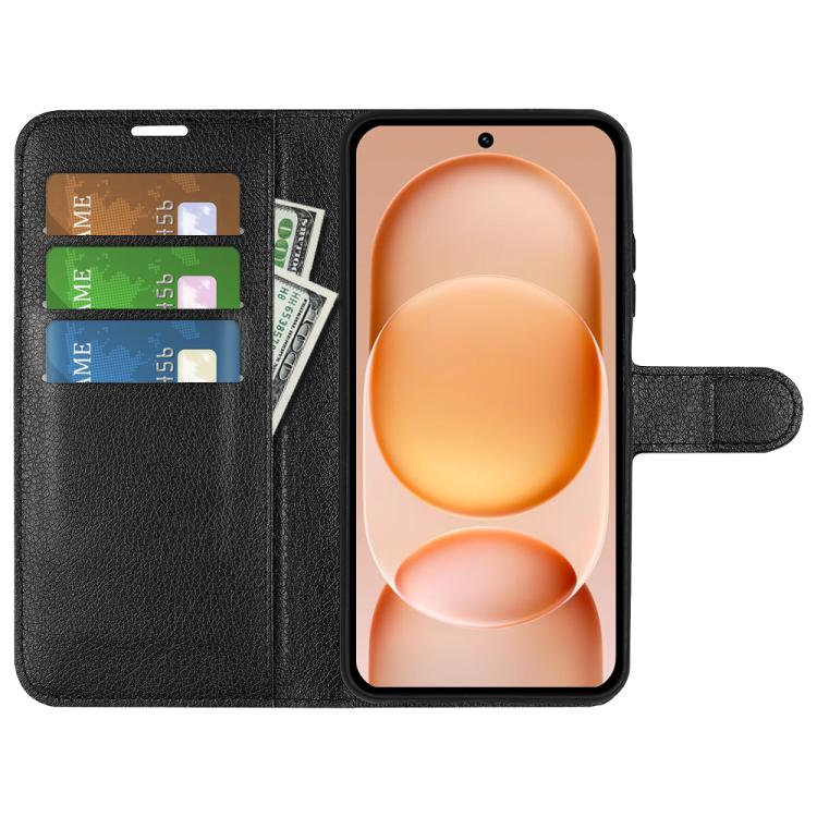 For Honor Magic8 Pro Air 5G Litchi Texture Horizontal Flip Leather Phone Case with Holder