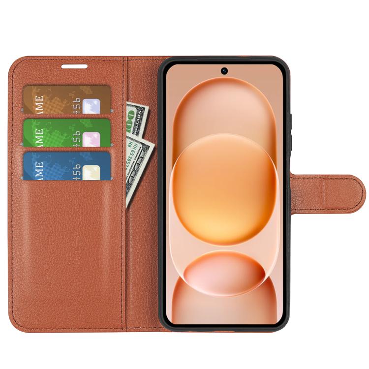 For Honor Magic8 Pro Air 5G Litchi Texture Horizontal Flip Leather Phone Case with Holder