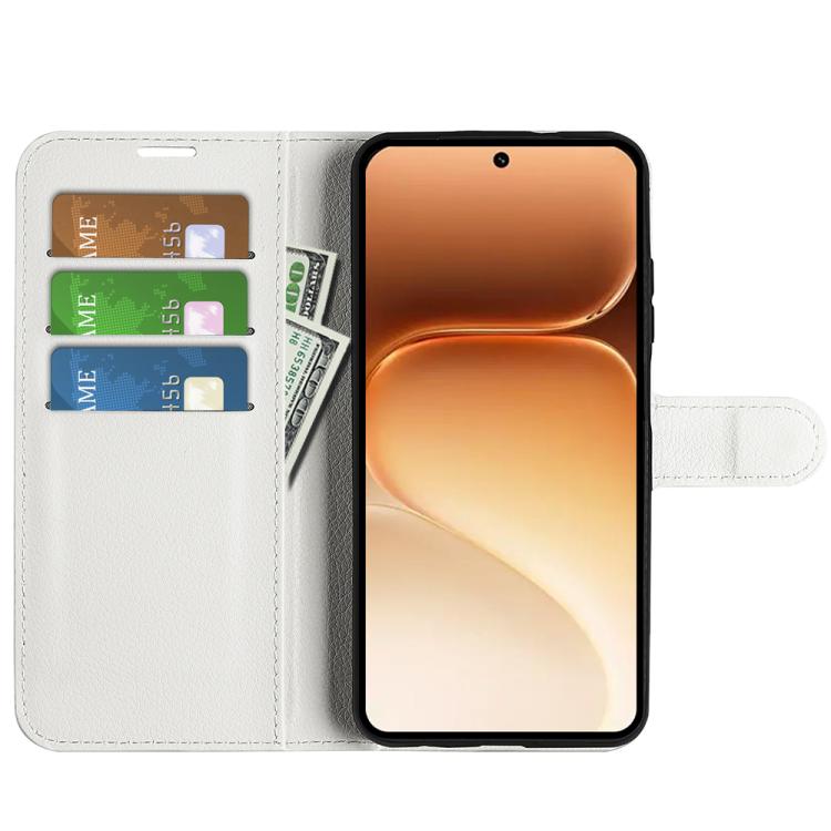 For Honor 600 / 600 Pro Global Litchi Texture Horizontal Flip Leather Phone Case with Holder