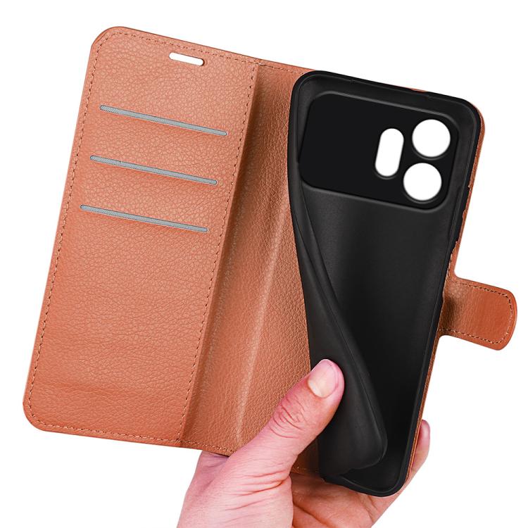 For Honor 600 / 600 Pro Global Litchi Texture Horizontal Flip Leather Phone Case with Holder