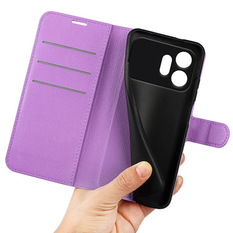 For Honor 600 / 600 Pro Global Litchi Texture Horizontal Flip Leather Phone Case with Holder