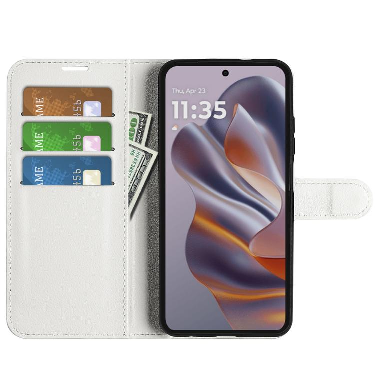 For Motorola Moto 50 Neo 5G Litchi Texture Horizontal Flip Leather Phone Case with Holder