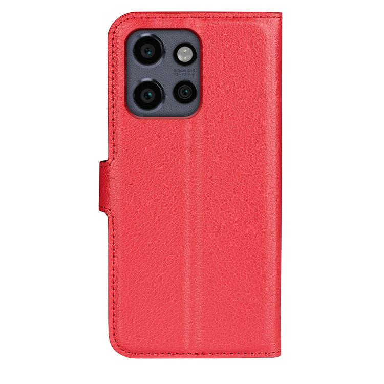 For Motorola Moto 50 Neo 5G Litchi Texture Horizontal Flip Leather Phone Case with Holder