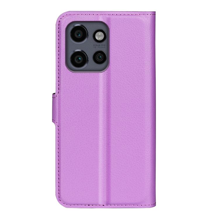 For Motorola Moto 50 Neo 5G Litchi Texture Horizontal Flip Leather Phone Case with Holder
