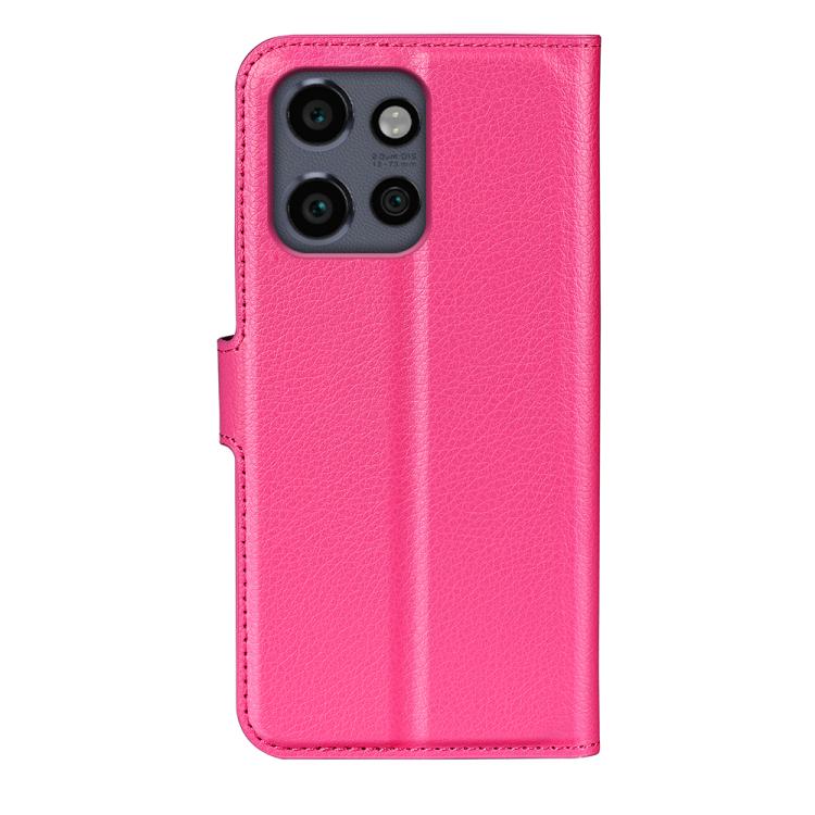 For Motorola Moto 50 Neo 5G Litchi Texture Horizontal Flip Leather Phone Case with Holder