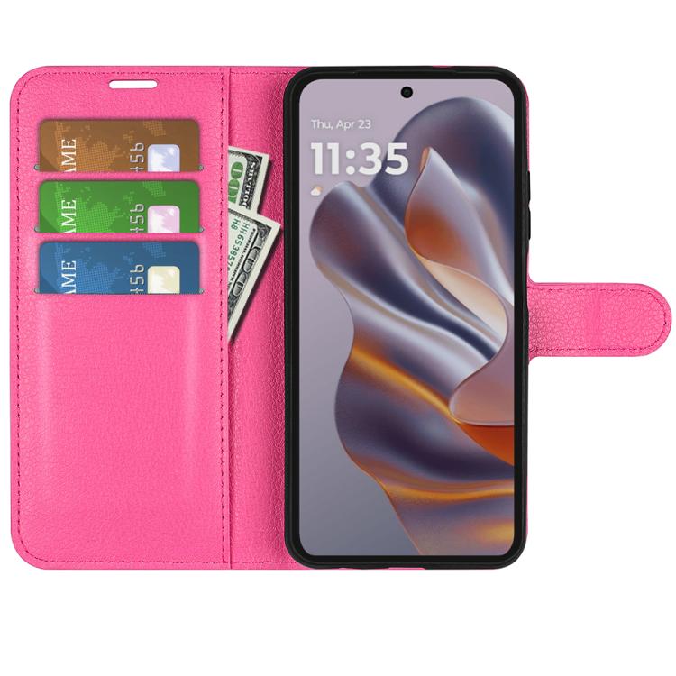 For Motorola Moto 50 Neo 5G Litchi Texture Horizontal Flip Leather Phone Case with Holder