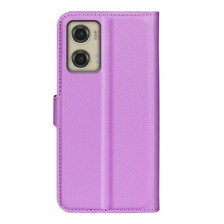 For Motorola Moto G Stylus 5G 2024 Litchi Texture Horizontal Flip Leather Phone Case with Holder