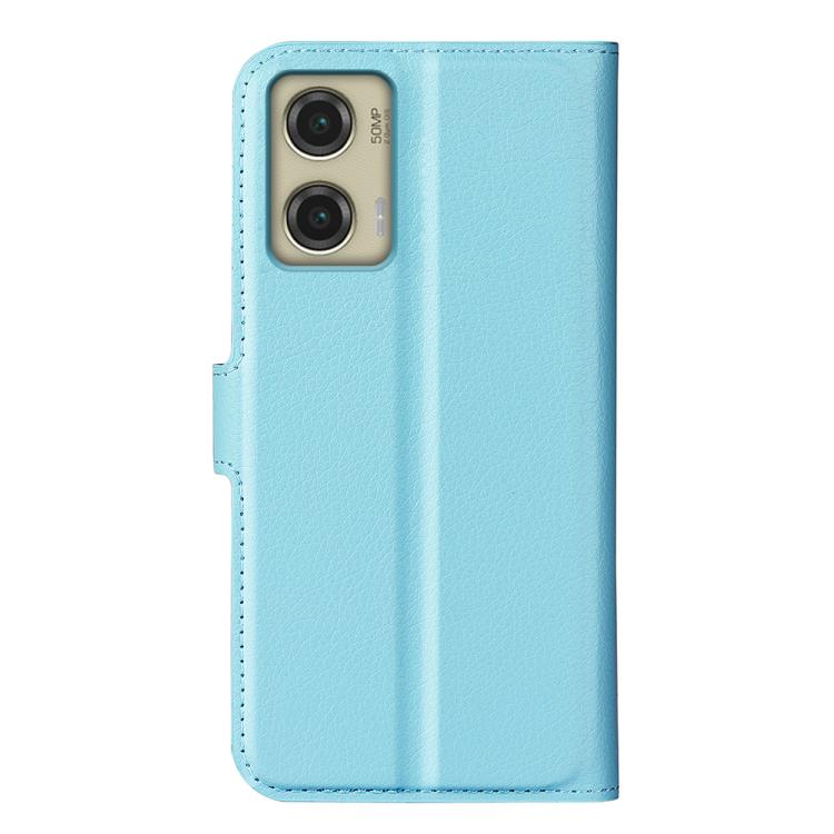 For Motorola Moto G Stylus 5G 2024 Litchi Texture Horizontal Flip Leather Phone Case with Holder