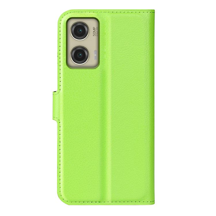 For Motorola Moto G Stylus 5G 2024 Litchi Texture Horizontal Flip Leather Phone Case with Holder