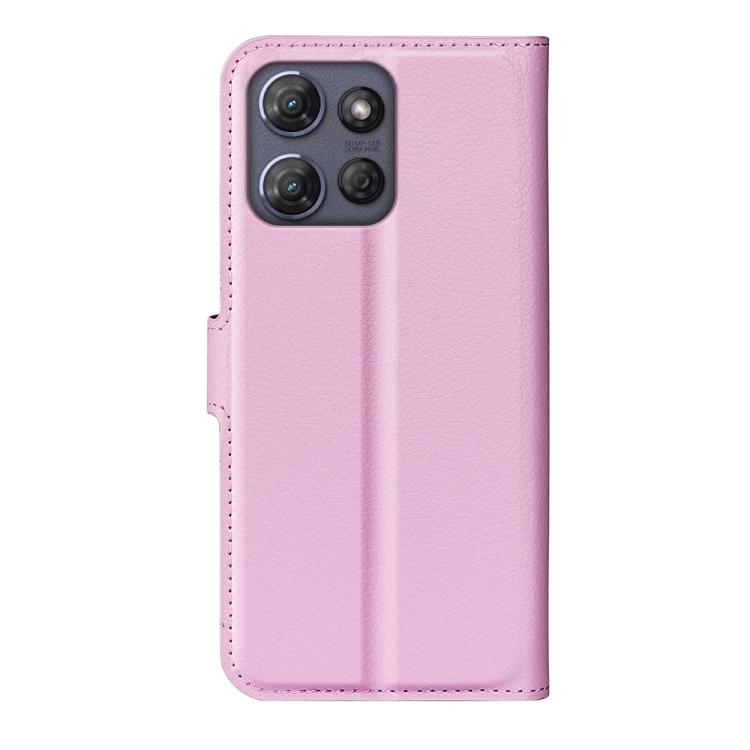 For Motorola Moto G Power 2025 Litchi Texture Horizontal Flip Leather Phone Case with Holder
