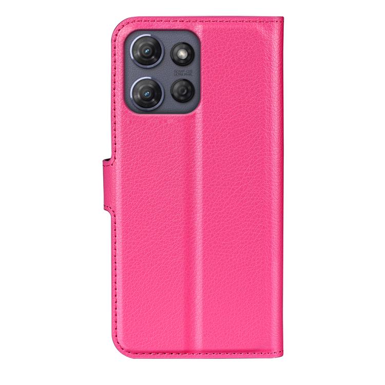 For Motorola Moto G Power 2025 Litchi Texture Horizontal Flip Leather Phone Case with Holder