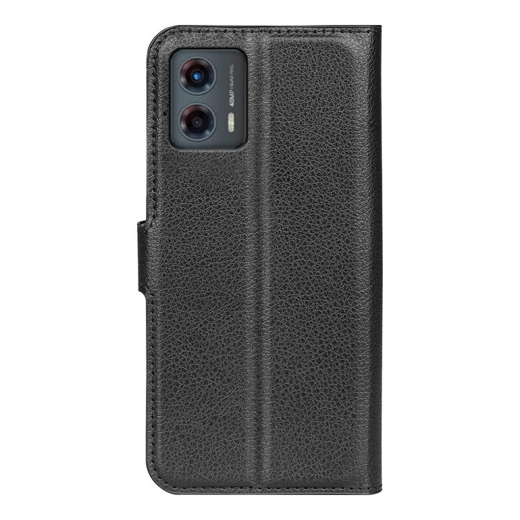 For Motorola Moto G 5G 2023 Litchi Texture Horizontal Flip Leather Phone Case with Holder