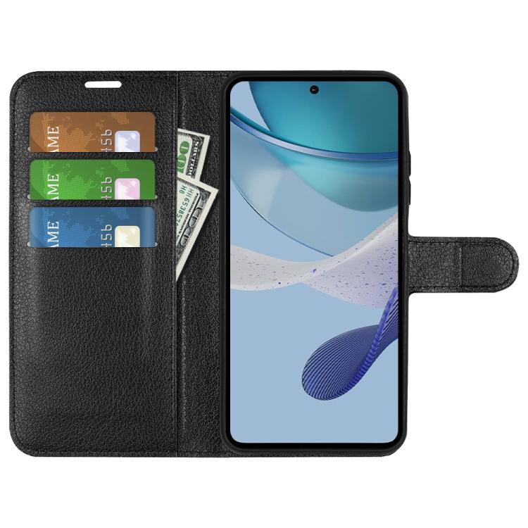 For Motorola Moto G 5G 2023 Litchi Texture Horizontal Flip Leather Phone Case with Holder