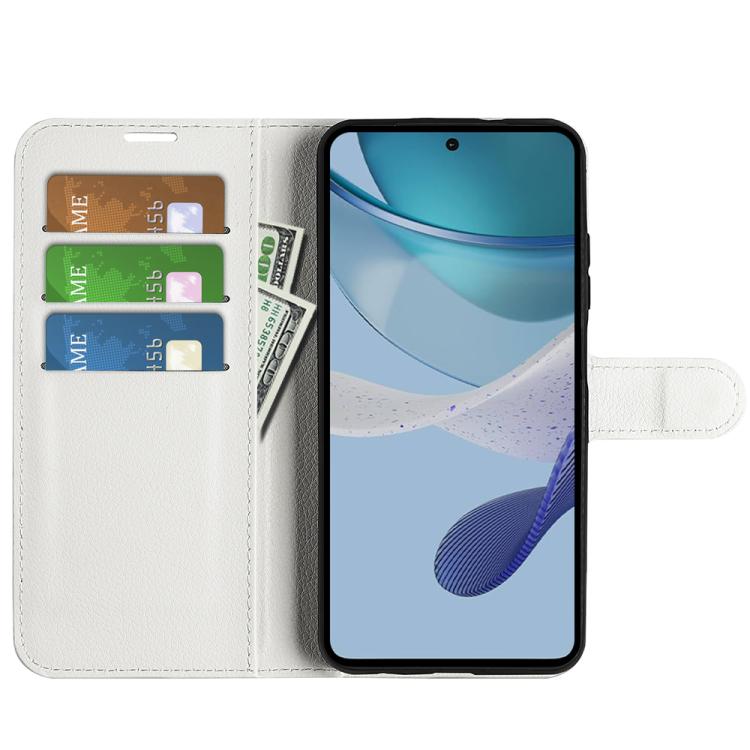 For Motorola Moto G 5G 2023 Litchi Texture Horizontal Flip Leather Phone Case with Holder
