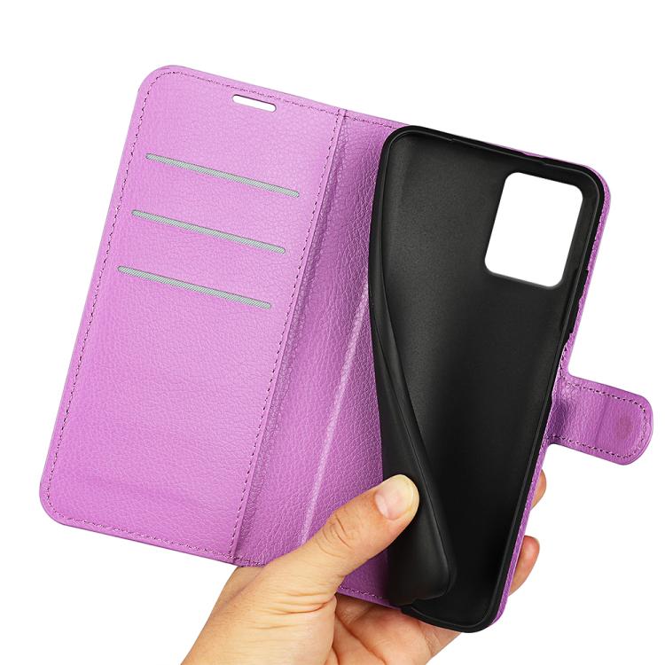 For Motorola Moto G 5G 2023 Litchi Texture Horizontal Flip Leather Phone Case with Holder
