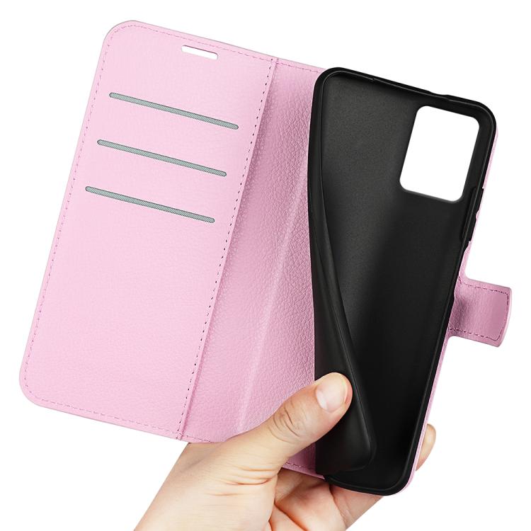For Motorola Moto G 5G 2023 Litchi Texture Horizontal Flip Leather Phone Case with Holder