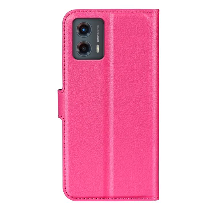 For Motorola Moto G 5G 2023 Litchi Texture Horizontal Flip Leather Phone Case with Holder