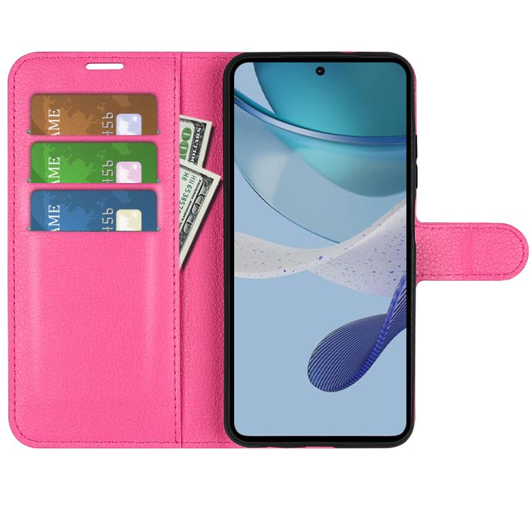 For Motorola Moto G 5G 2023 Litchi Texture Horizontal Flip Leather Phone Case with Holder
