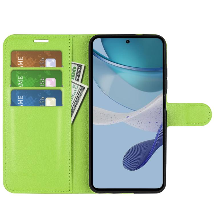 For Motorola Moto G 5G 2023 Litchi Texture Horizontal Flip Leather Phone Case with Holder