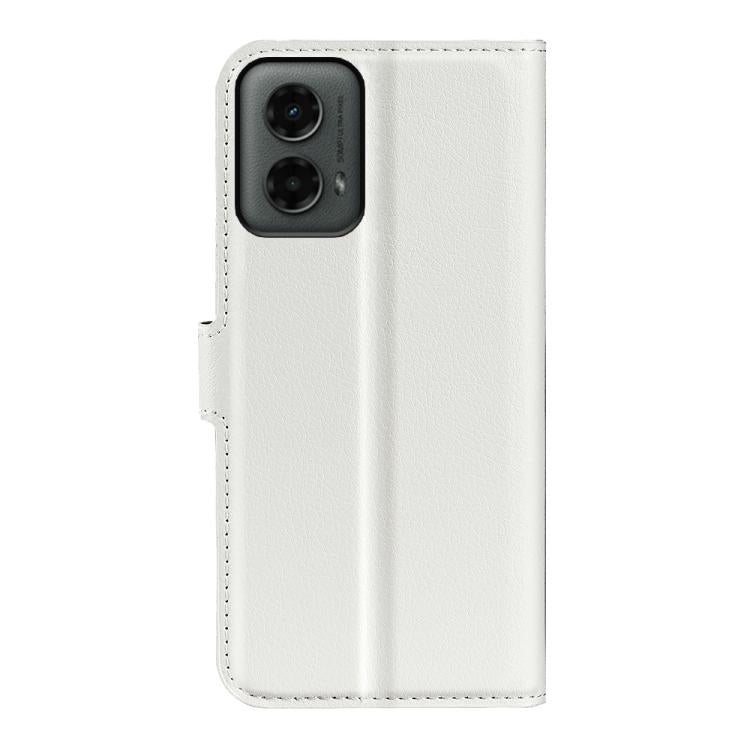 For Motorola Moto G 5G 2024 Litchi Texture Horizontal Flip Leather Phone Case with Holder