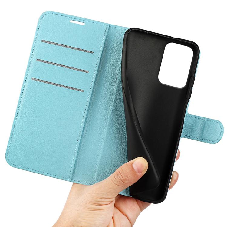 For Motorola Moto G 5G 2024 Litchi Texture Horizontal Flip Leather Phone Case with Holder