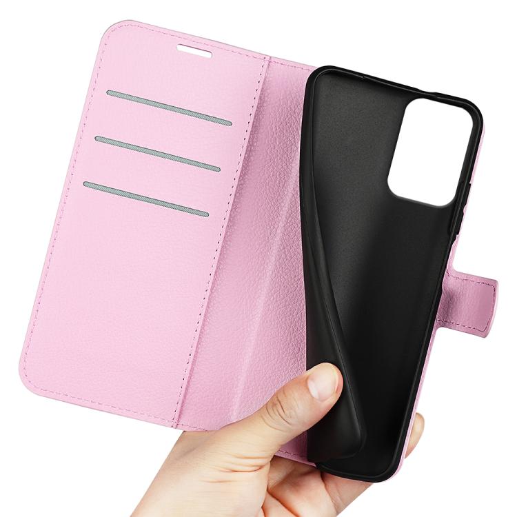 For Motorola Moto G 5G 2024 Litchi Texture Horizontal Flip Leather Phone Case with Holder