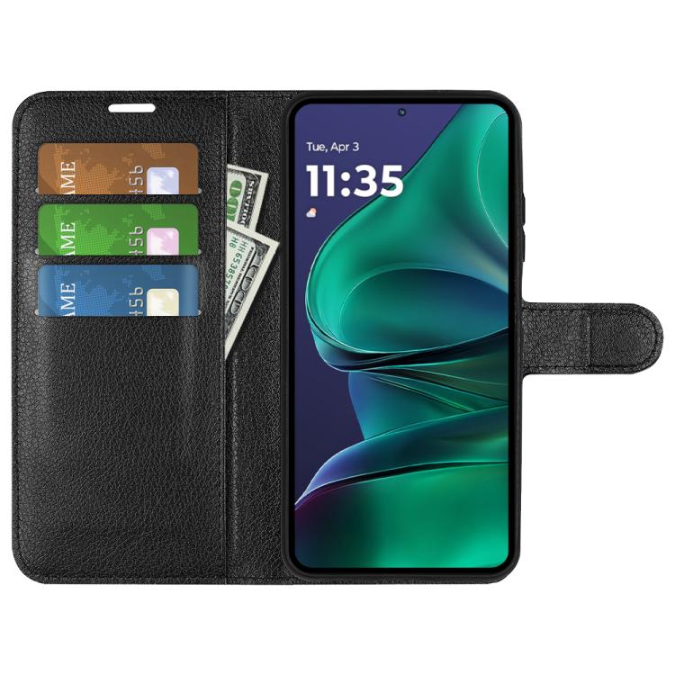 For Motorola Moto G Stylus 5G 2025 Litchi Texture Horizontal Flip Leather Phone Case with Holder