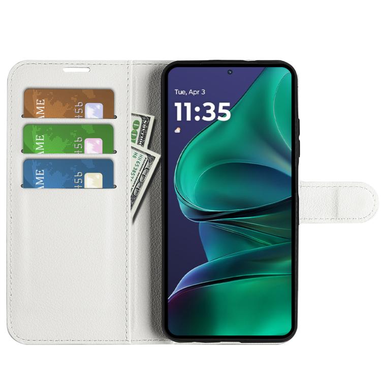 For Motorola Moto G Stylus 5G 2025 Litchi Texture Horizontal Flip Leather Phone Case with Holder