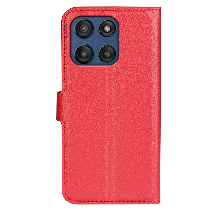 For Motorola Moto G Stylus 5G 2025 Litchi Texture Horizontal Flip Leather Phone Case with Holder