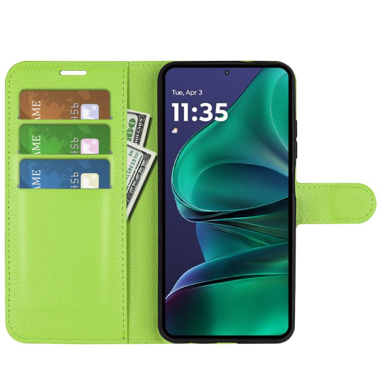 For Motorola Moto G Stylus 5G 2025 Litchi Texture Horizontal Flip Leather Phone Case with Holder