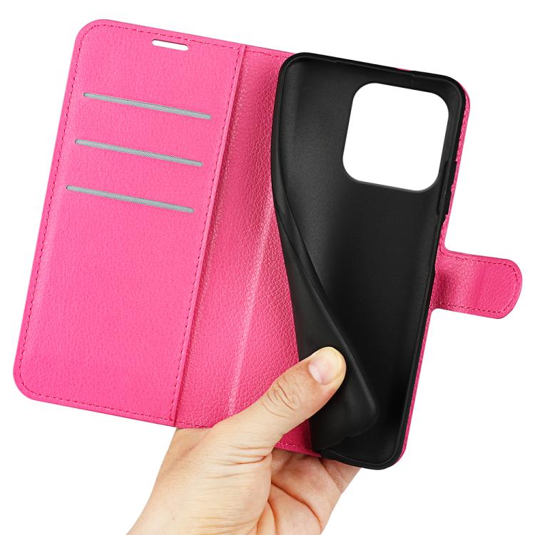 For Motorola Edge 60 / 60 Fusion Litchi Texture Horizontal Flip Leather Phone Case with Holder