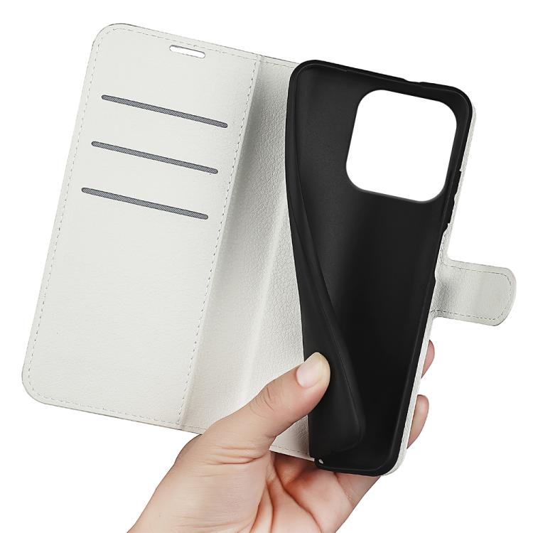 For Motorola Edge 60 Pro Litchi Texture Horizontal Flip Leather Phone Case with Holder