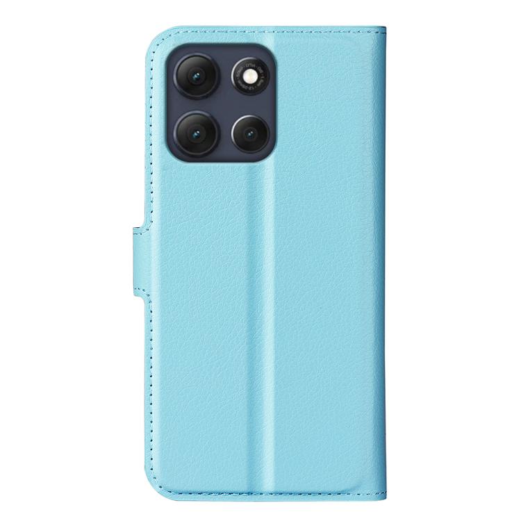 For Motorola Moto G86 5G Litchi Texture Horizontal Flip Leather Phone Case with Holder