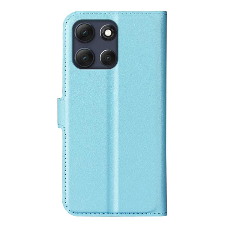 For Motorola Moto G86 Power Litchi Texture Horizontal Flip Leather Phone Case with Holder