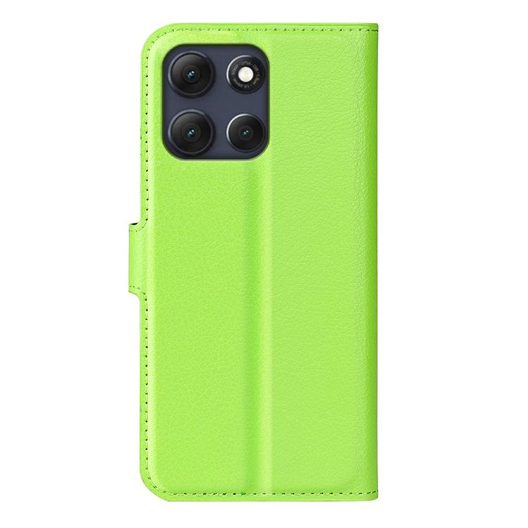For Motorola Moto G86 Power Litchi Texture Horizontal Flip Leather Phone Case with Holder