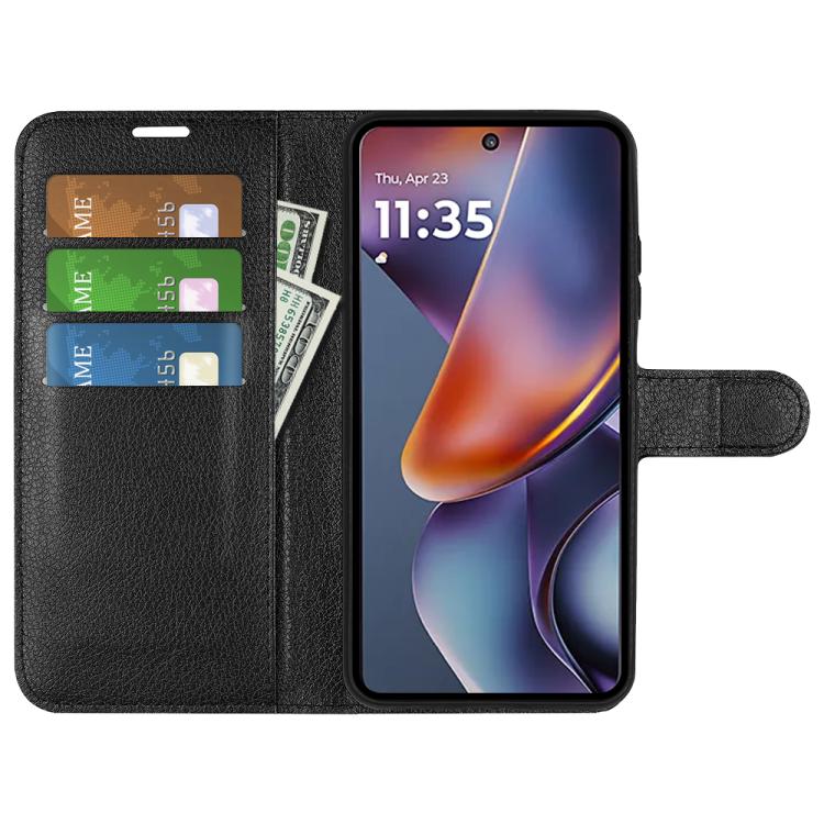For Motorola Moto G 5G 2026 Litchi Texture Horizontal Flip Leather Phone Case with Holder