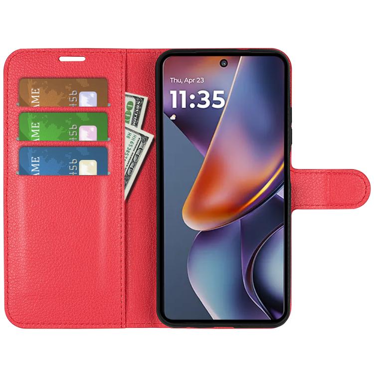 For Motorola Moto G 5G 2026 Litchi Texture Horizontal Flip Leather Phone Case with Holder