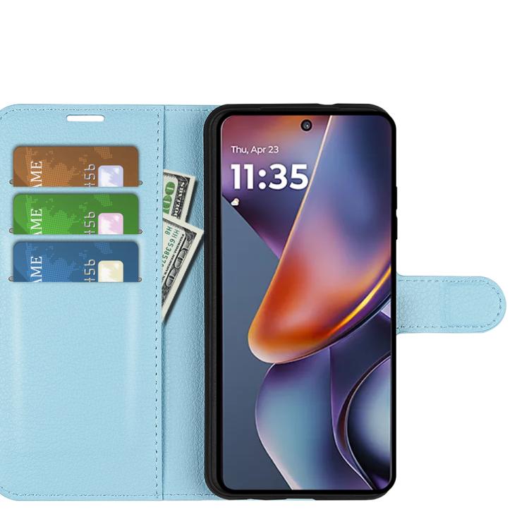 For Motorola Moto G 5G 2026 Litchi Texture Horizontal Flip Leather Phone Case with Holder