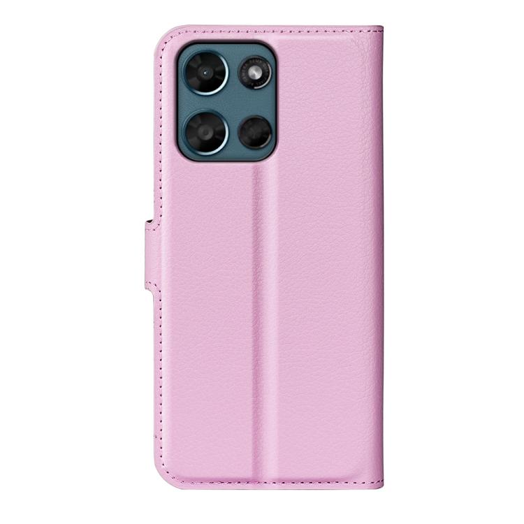 For Motorola Moto G 5G 2026 Litchi Texture Horizontal Flip Leather Phone Case with Holder