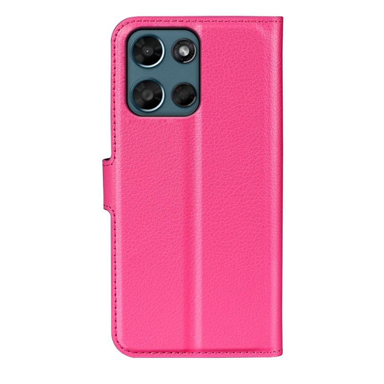 For Motorola Moto G 5G 2026 Litchi Texture Horizontal Flip Leather Phone Case with Holder