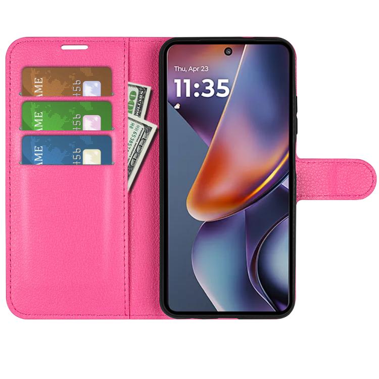 For Motorola Moto G 5G 2026 Litchi Texture Horizontal Flip Leather Phone Case with Holder
