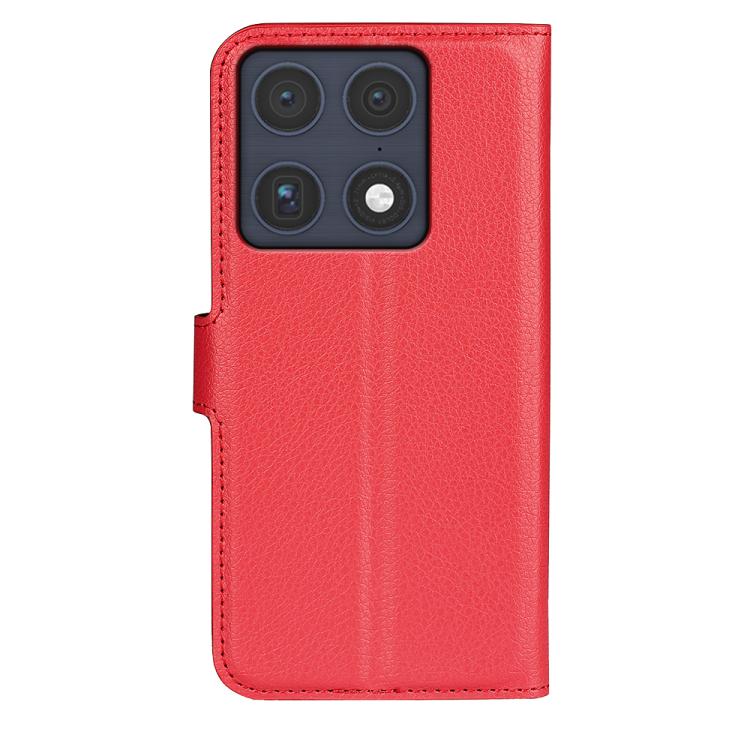 For Motorola Signature 5G Litchi Texture Horizontal Flip Leather Phone Case with Holder