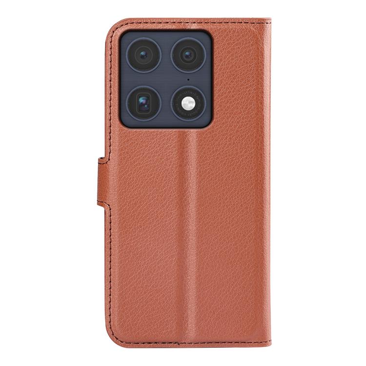 For Motorola Signature 5G Litchi Texture Horizontal Flip Leather Phone Case with Holder