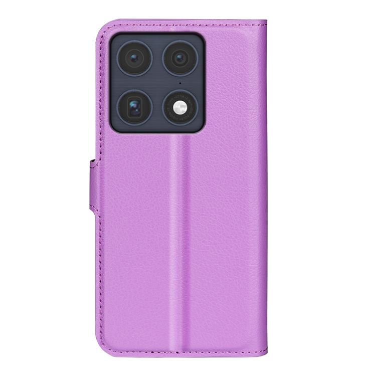 For Motorola Signature 5G Litchi Texture Horizontal Flip Leather Phone Case with Holder