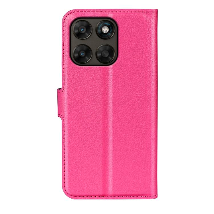 For Motorola Moto G77 / G67 5G Litchi Texture Horizontal Flip Leather Phone Case with Holder